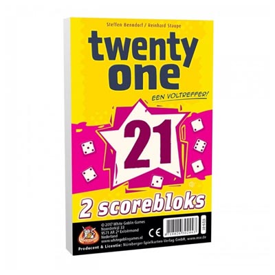 Twenty One: 2 Scorebloks